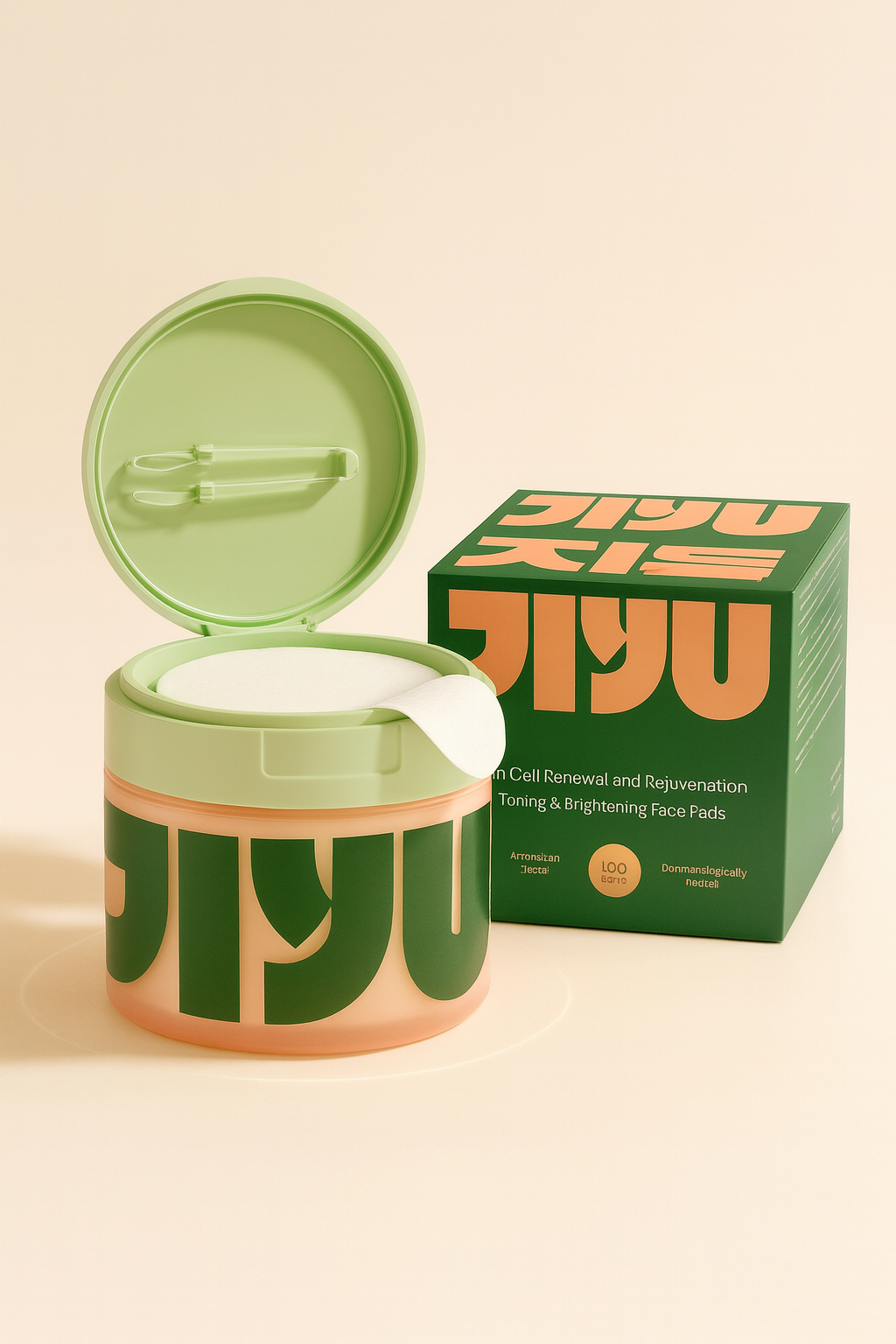 Jiyu Korean Skin Toner Pads