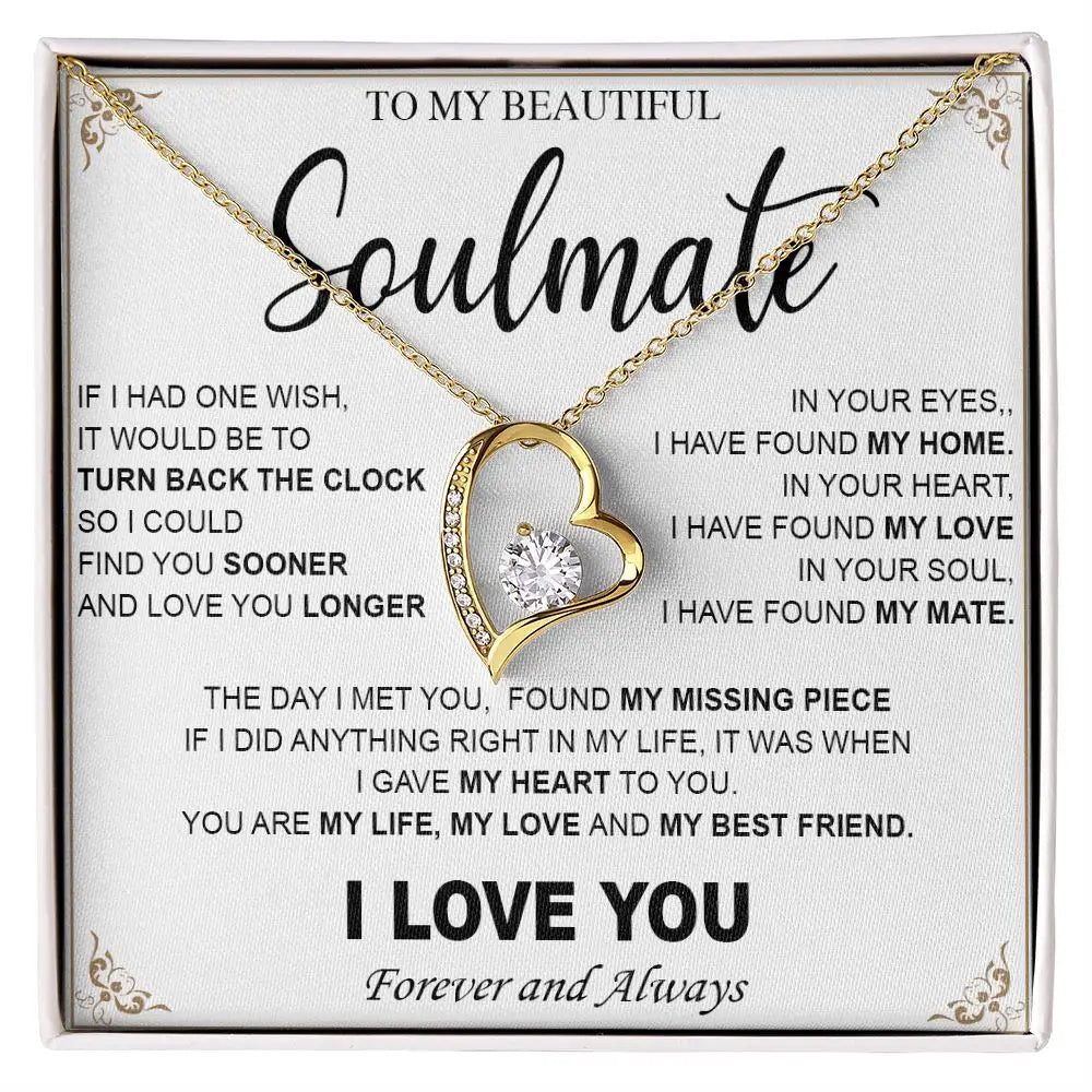 to My Beautiful Soulmate