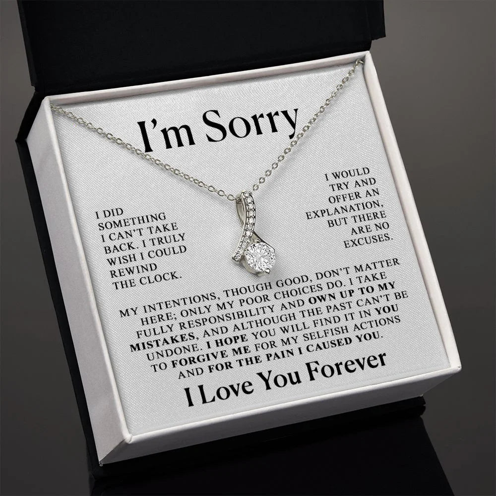 I'm Sorry