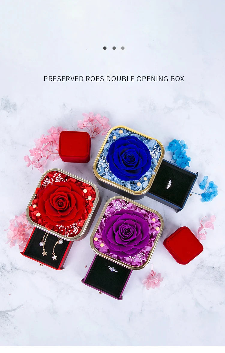 To My Love - Eternal Rose Jewelry Box