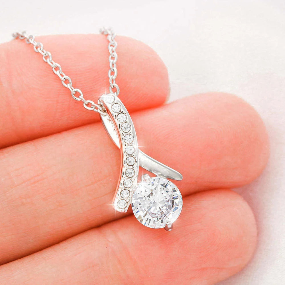 To My Beautiful Daughter Necklace