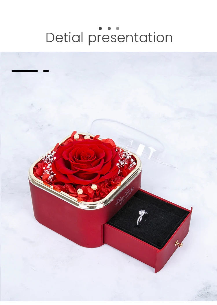 To My Love - Eternal Rose Jewelry Box