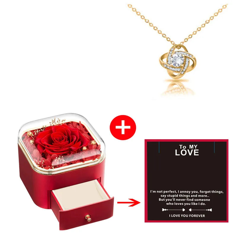 To My Love - Eternal Rose Jewelry Box