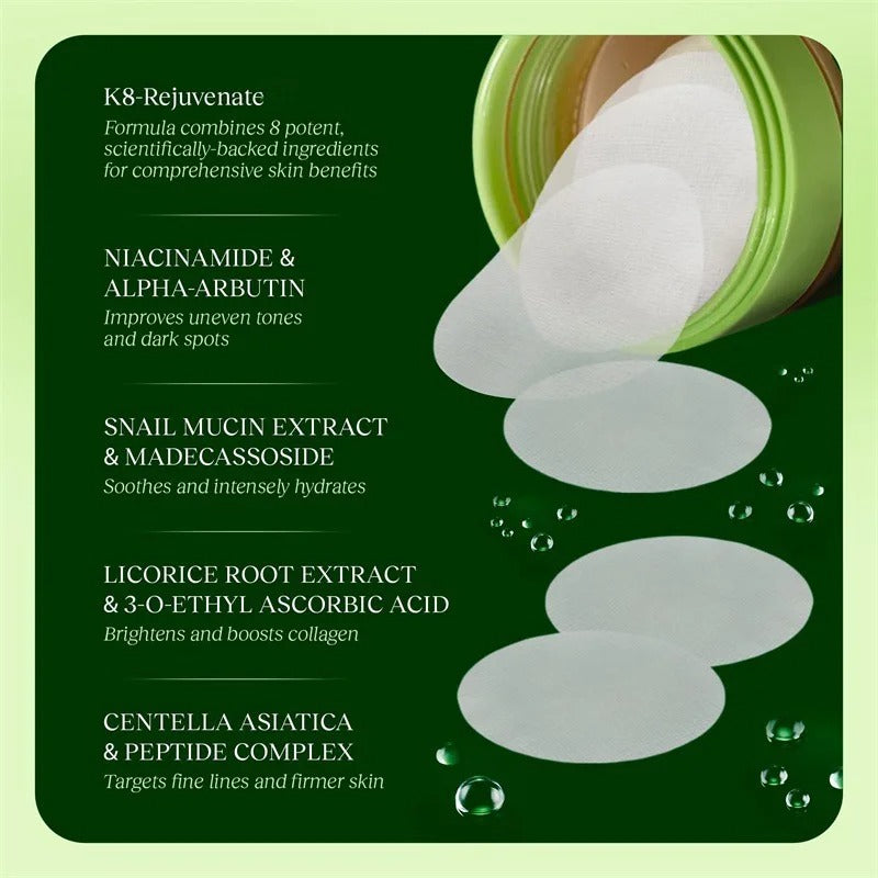 Jiyu Korean Skin Toner Pads