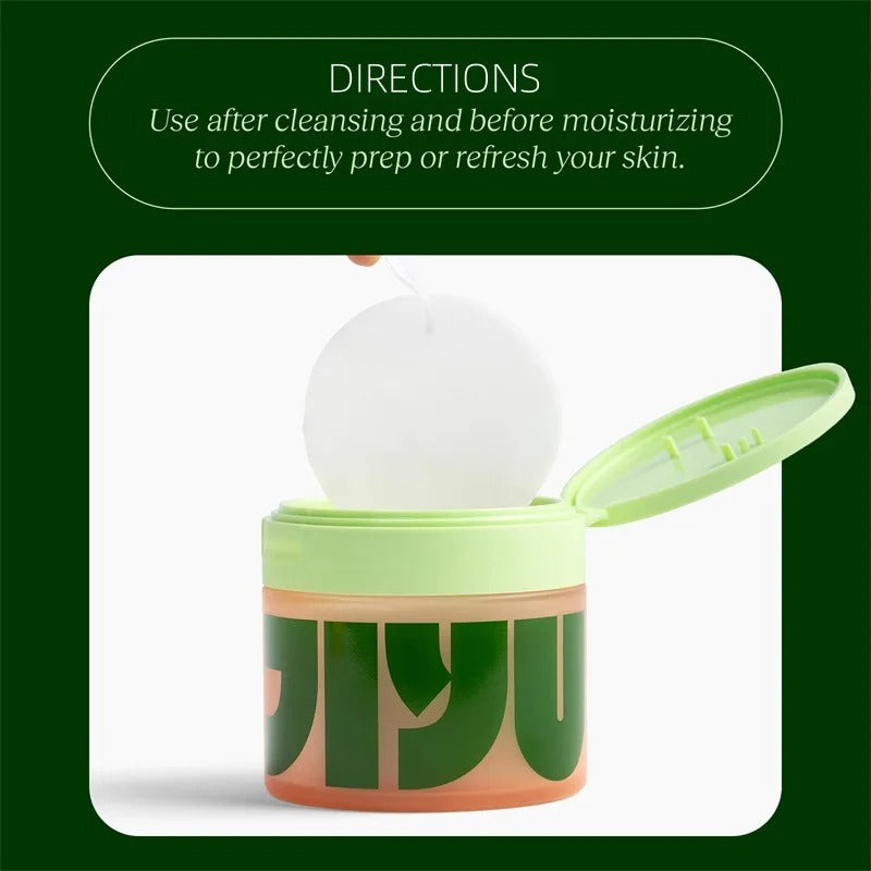 Jiyu Korean Skin Toner Pads