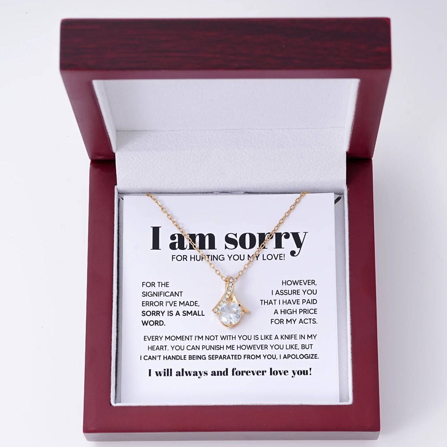 I Am Sorry