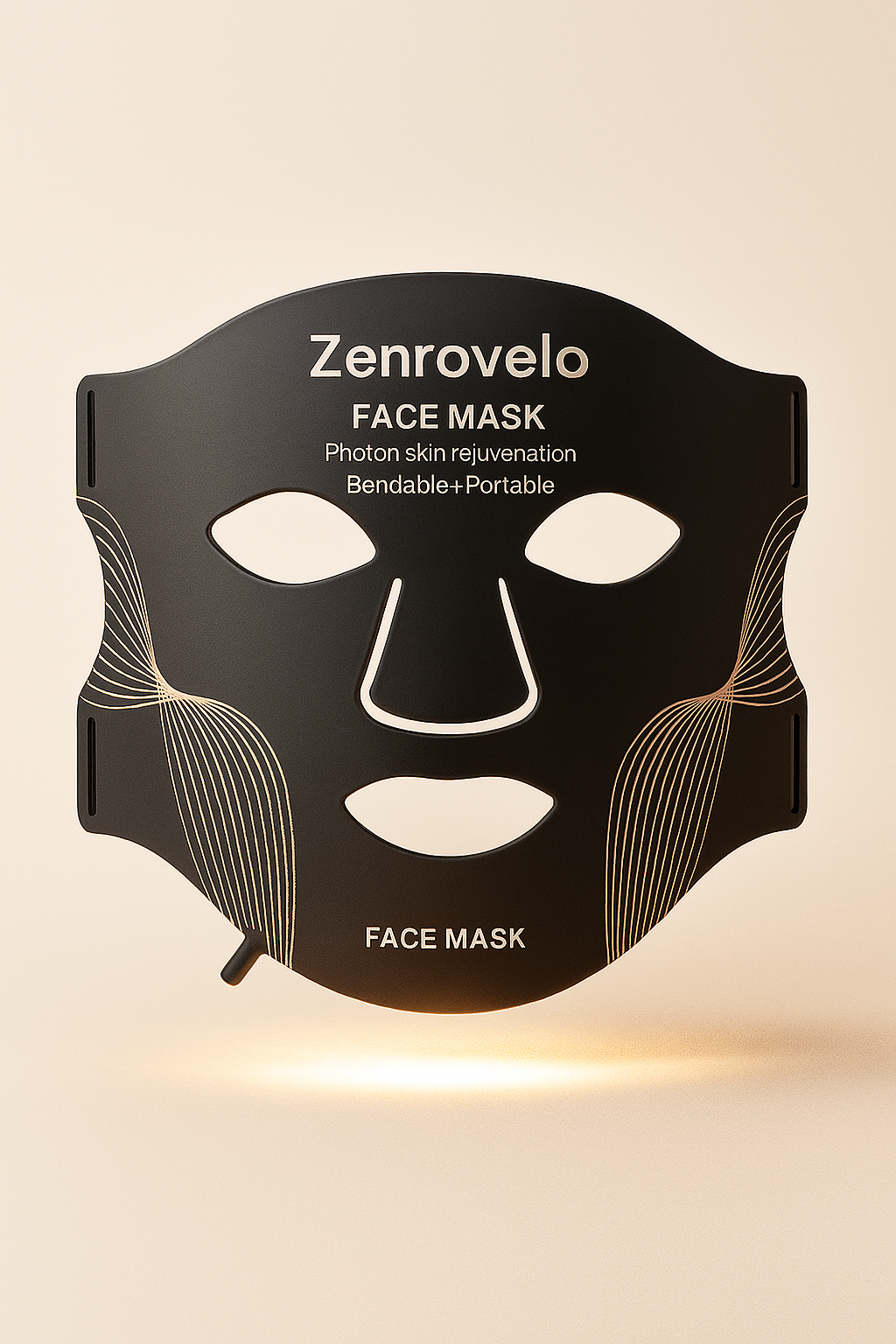 7 Color LED Face Mask with Neck