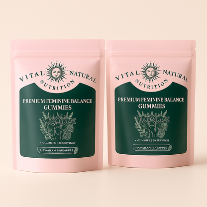 Feminine Balance Gummies – Hawaiian Pineapple