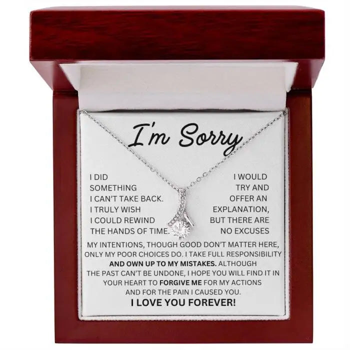 I'm Sorry
