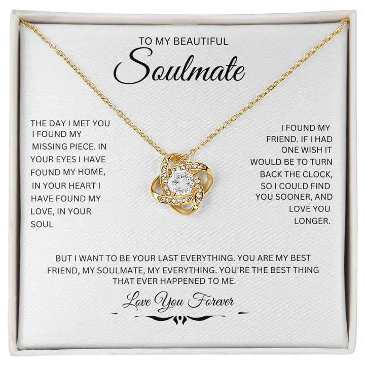 To My Beautiful Soulmate