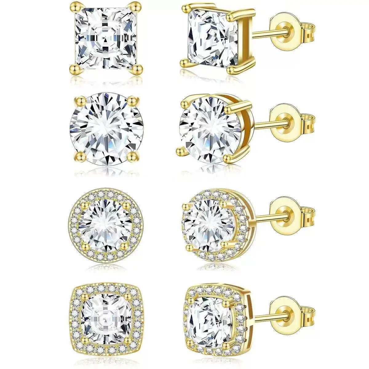 Lumière Zircon Studs