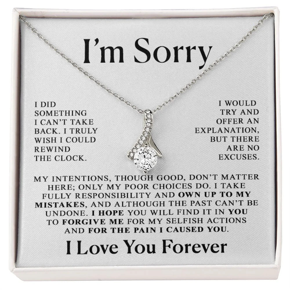 I'm Sorry