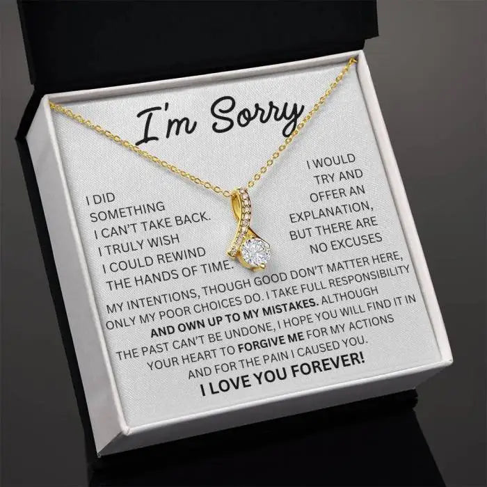 I'm Sorry