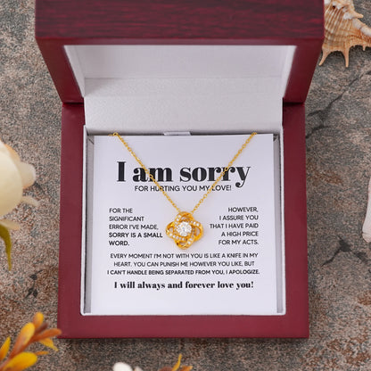 Im Am Sorry Love Knot