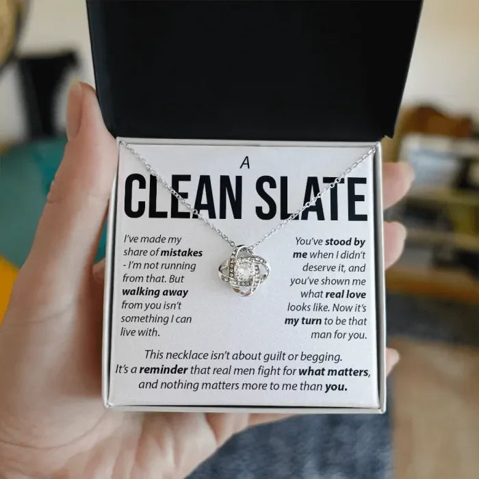 A Clean Slate