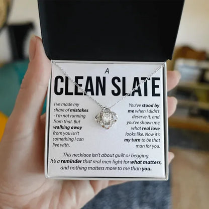A Clean Slate