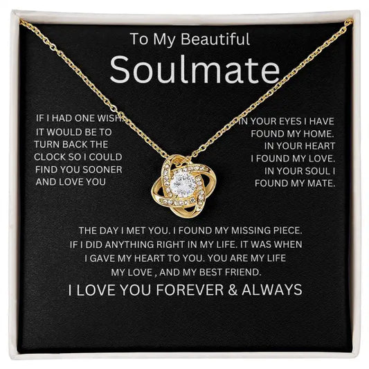 To My Beautiful Soulmate