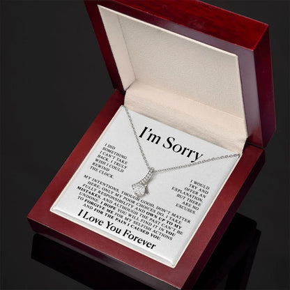 I'm Sorry