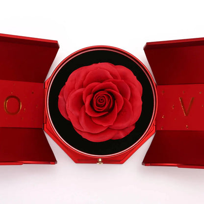 To My Love - Valentine’s Day Hollow Heart Necklace Gift Box
