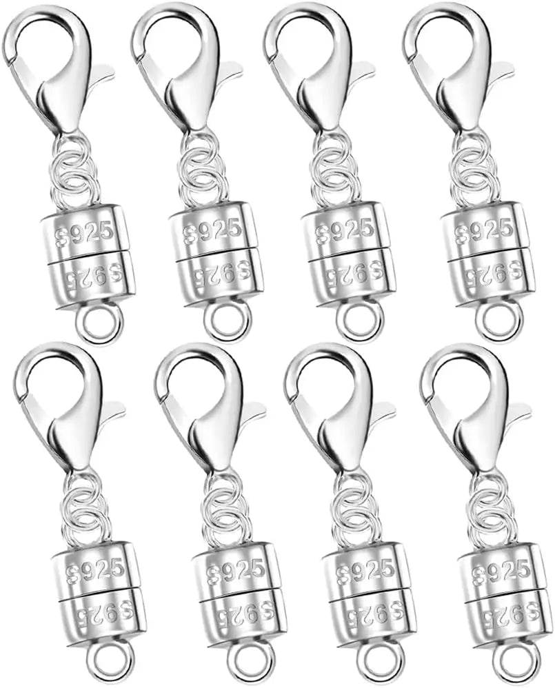 925 Sterling Silver Magnetic Jewelry Clasps