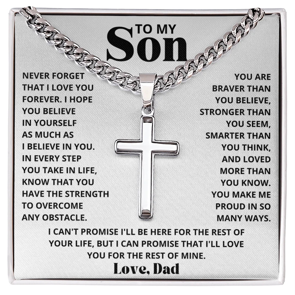 To My Son - Love Mom/Dad