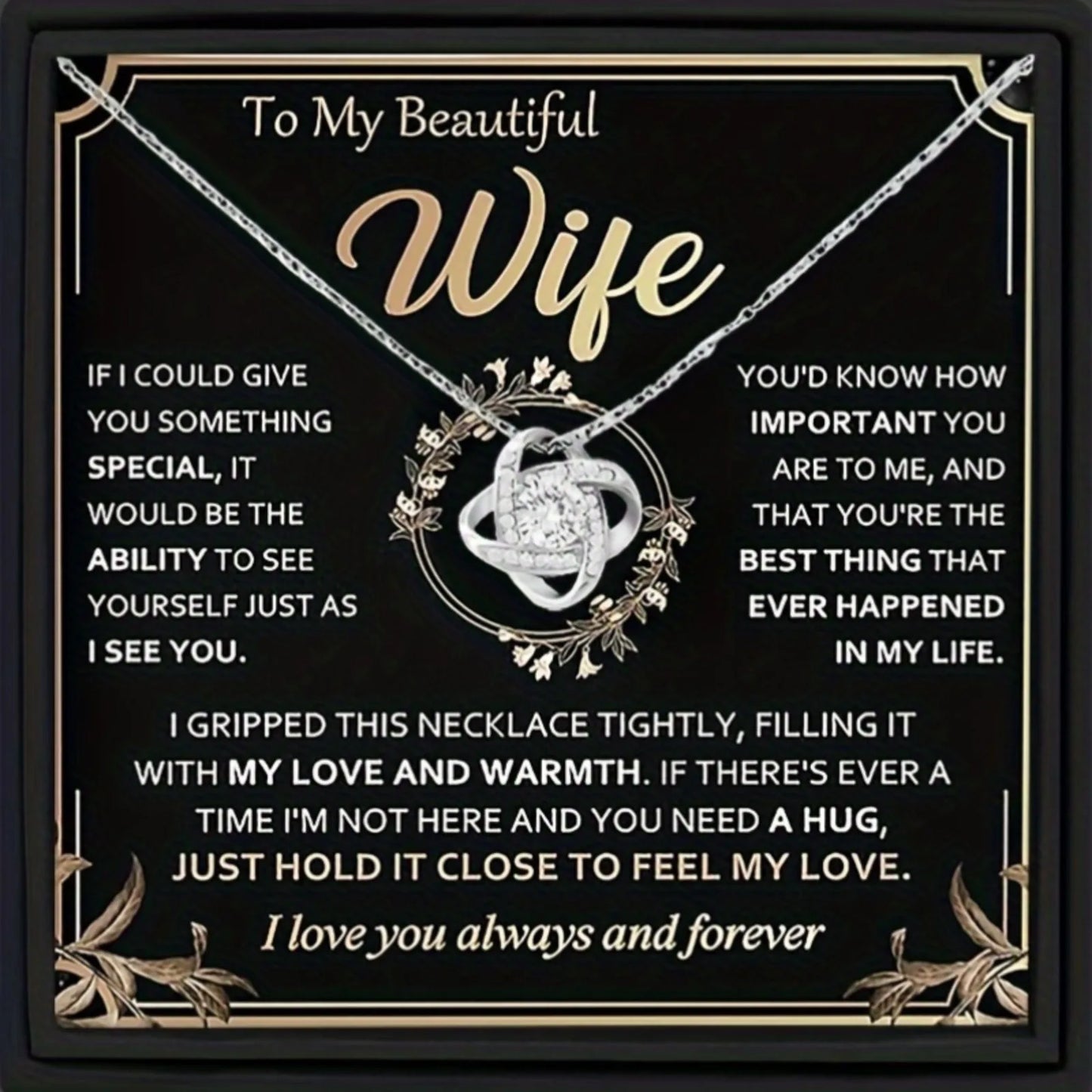 To My Beautiful Wife - Tie the Knot