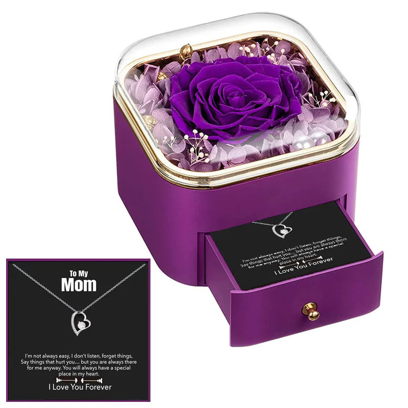To My Love - Eternal Rose Jewelry Box