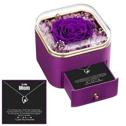 To My Love - Eternal Rose Jewelry Box