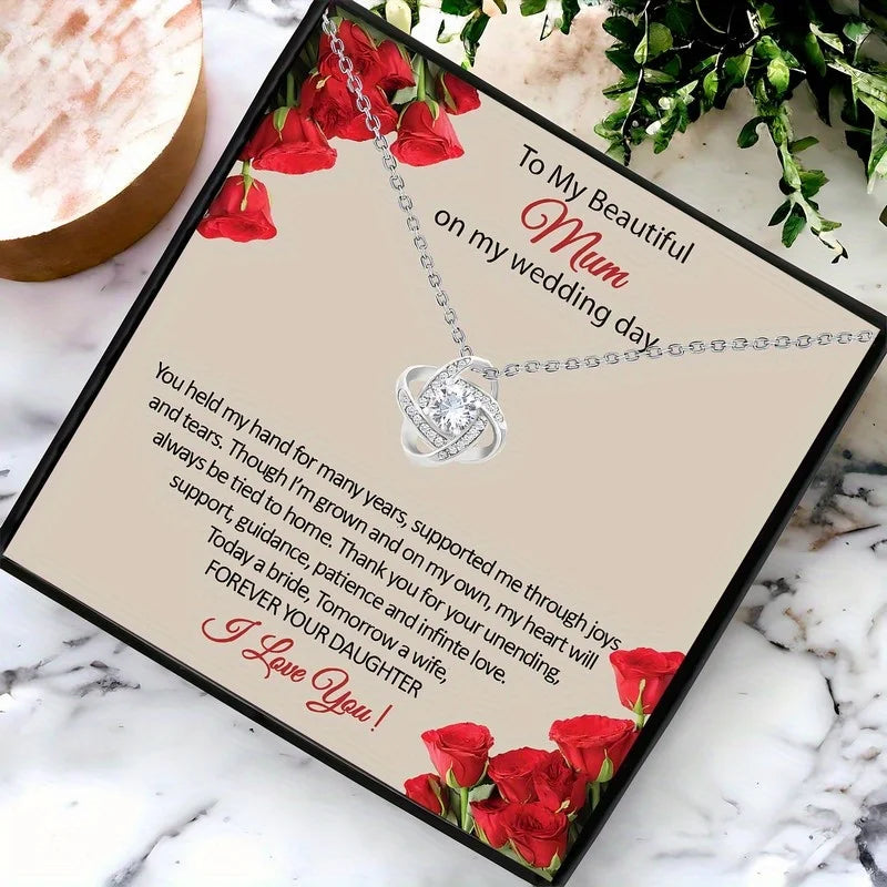 To My Beautiful Mum On My Wedding Day