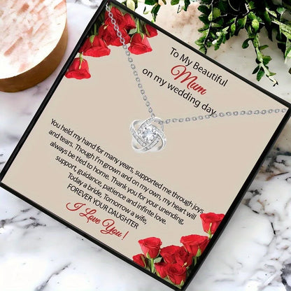 To My Beautiful Mum On My Wedding Day