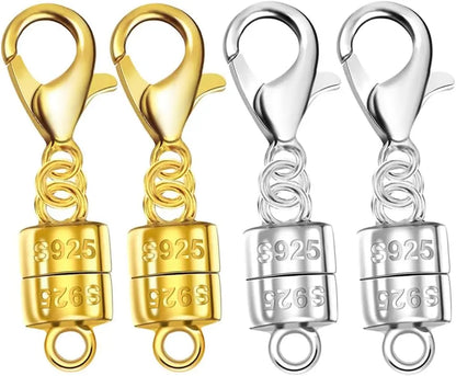 925 Sterling Silver Magnetic Jewelry Clasps