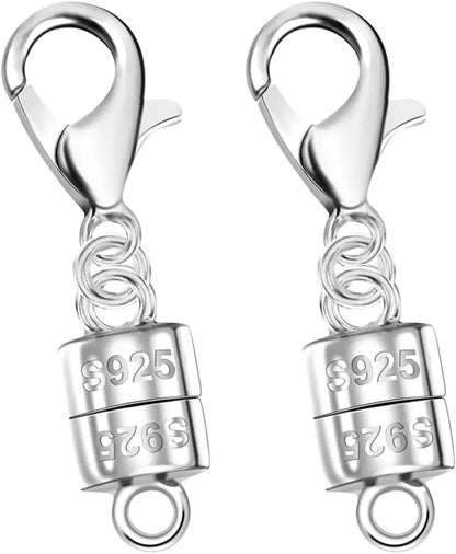 925 Sterling Silver Magnetic Jewelry Clasps