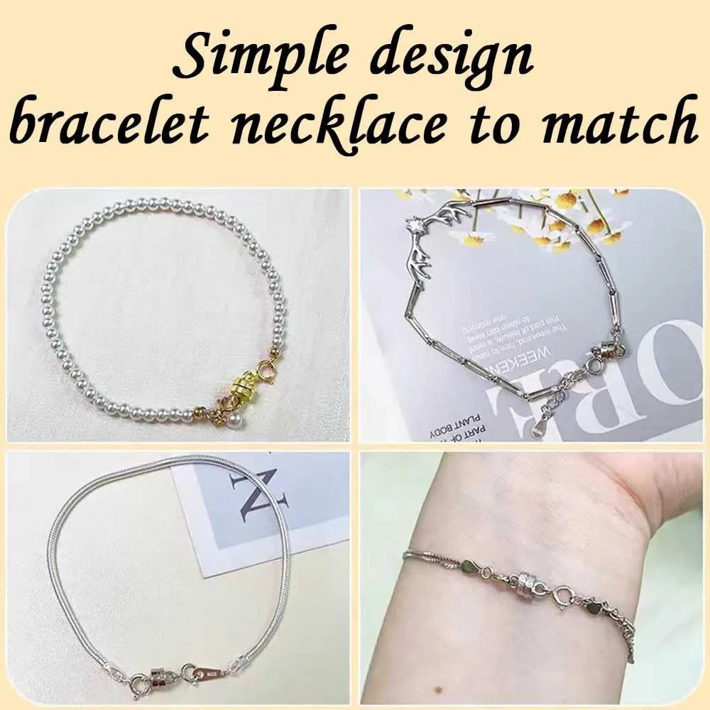 925 Sterling Silver Magnetic Jewelry Clasps
