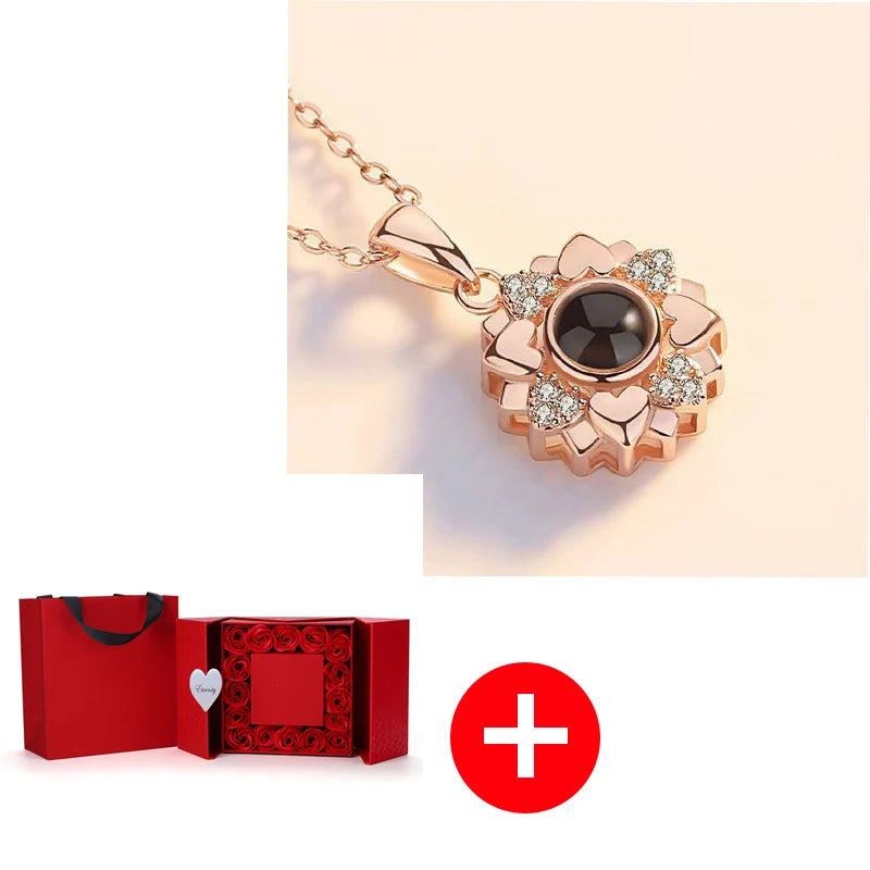 For My Love - 16 Rose Jewelry Box Set