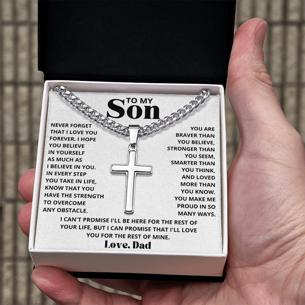 To My Son - Love Mom/Dad