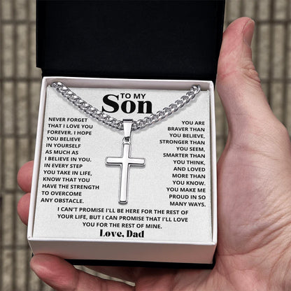 To My Son - Love Mom/Dad