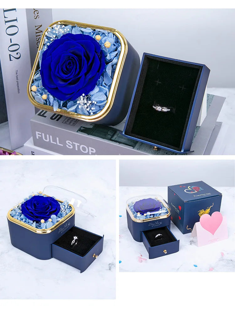 To My Love - Eternal Rose Jewelry Box