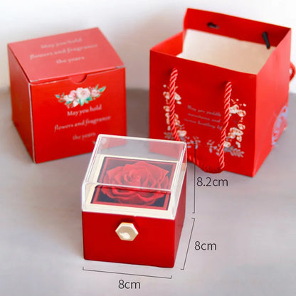 Let's Start Over - Rotating Rose Jewelry Box Set