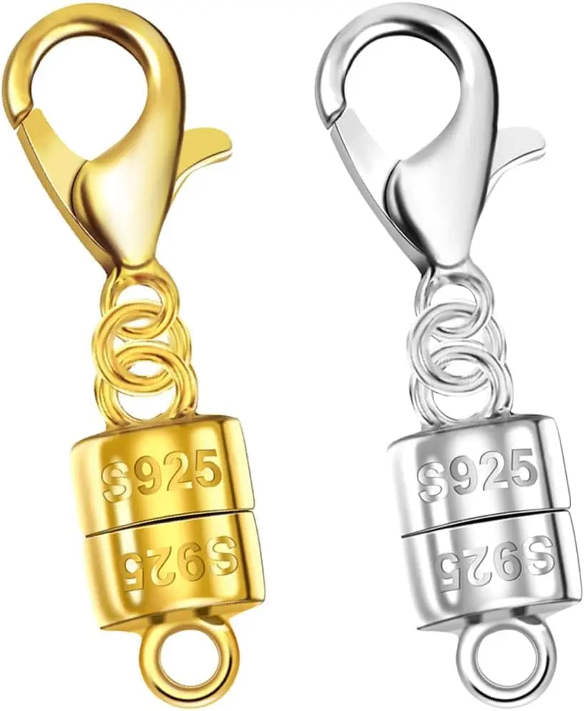 925 Sterling Silver Magnetic Jewelry Clasps