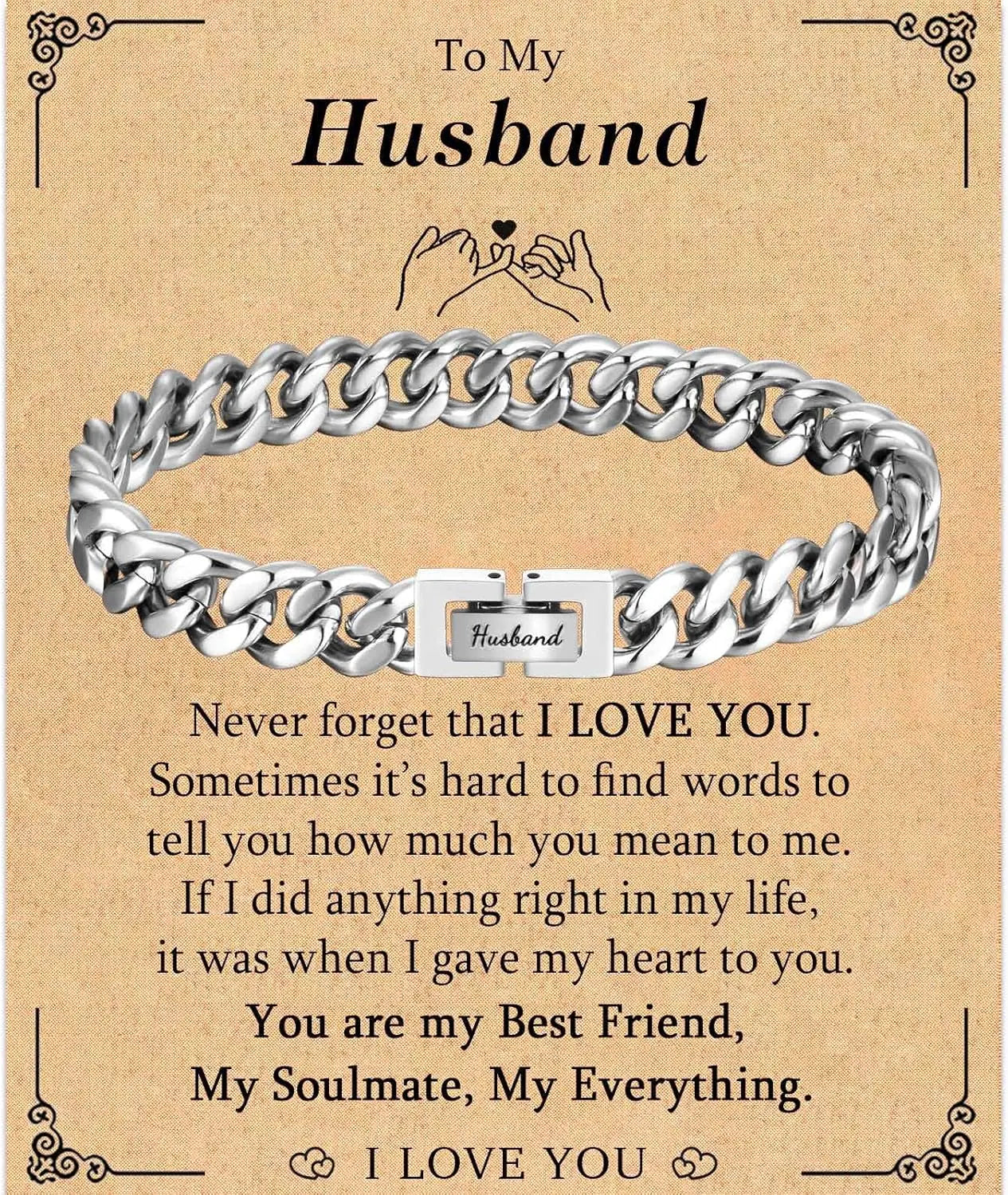 To My (Man/Dad/Boyfriend/Husband/Son)