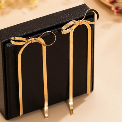 Bowknot Stud Earrings