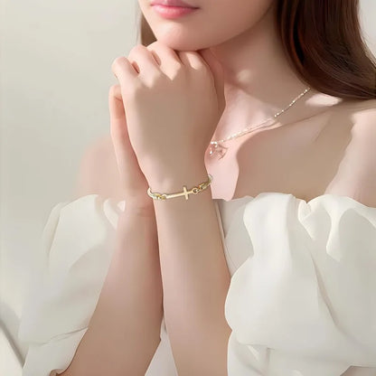 Cross Bracelet  - Psalm 46:5