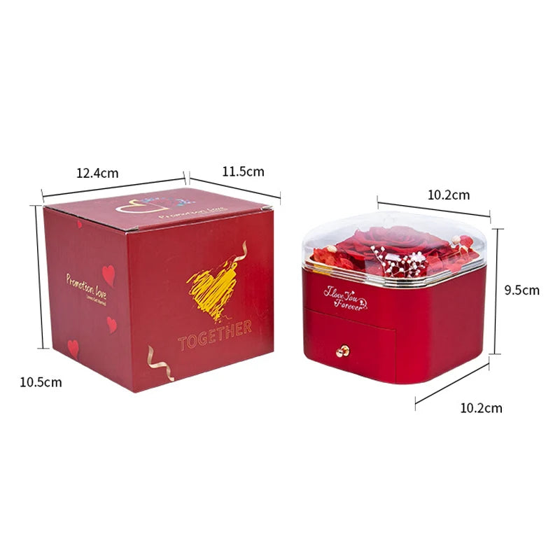 To My Love - Eternal Rose Jewelry Box