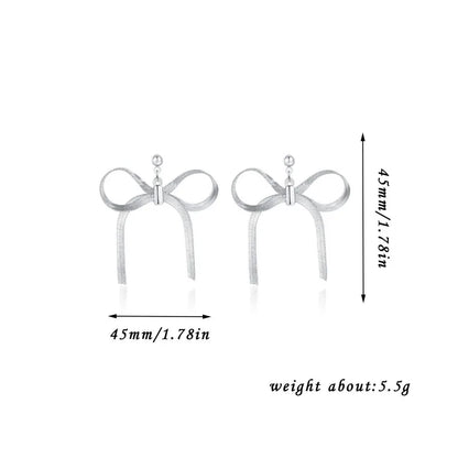 Bowknot Stud Earrings