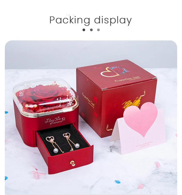 To My Love - Eternal Rose Jewelry Box