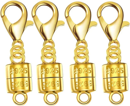 925 Sterling Silver Magnetic Jewelry Clasps