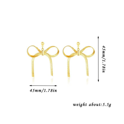 Bowknot Stud Earrings