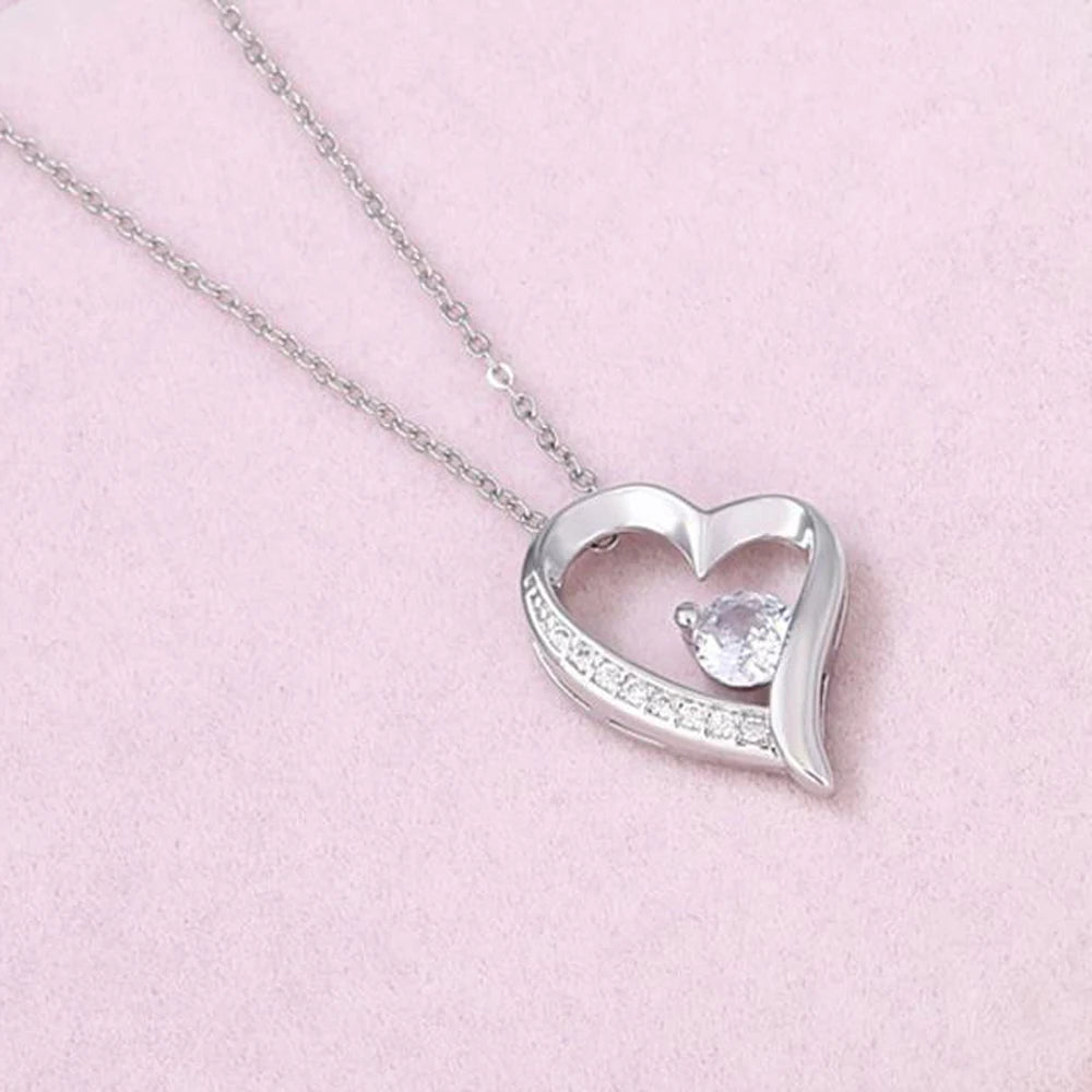To My Love 14K Gold or Silver Forever Love Pendant