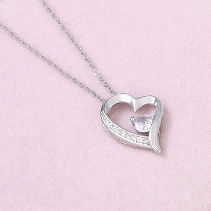 To My Love 14K Gold or Silver Forever Love Pendant