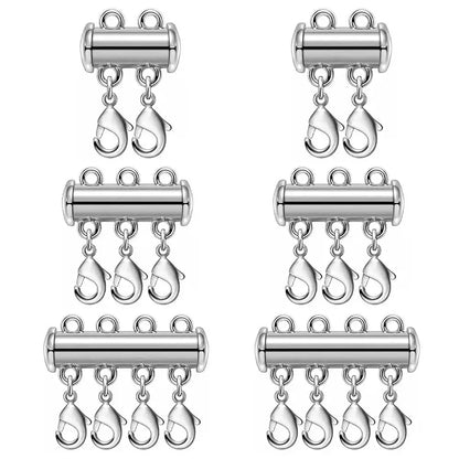 Layered Necklace/Bracelet - Sliding Magnet Tube